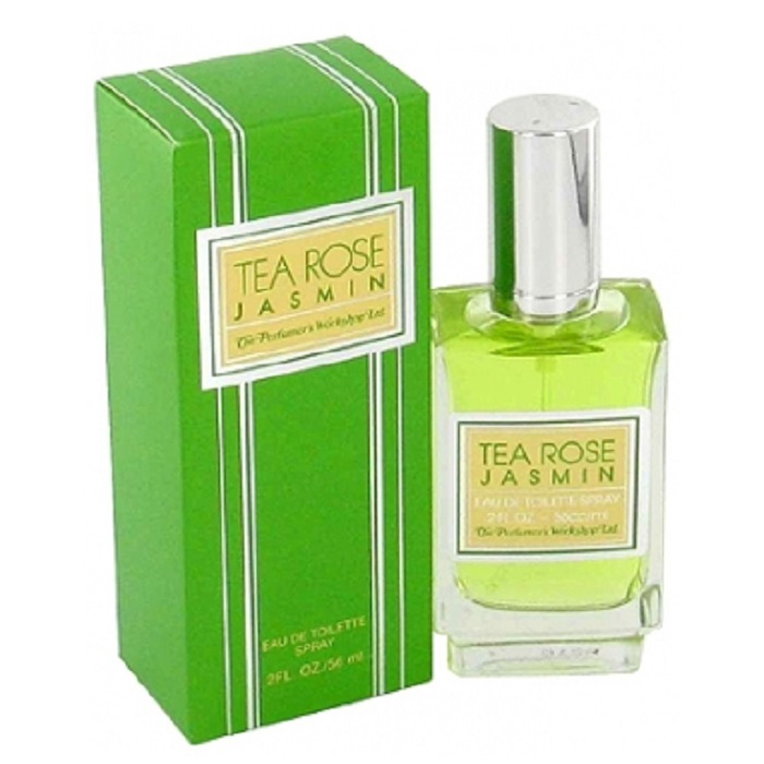 Tea Rose Jasmine Perfume by Perfumers Workshop 2.0oz Eau De Toilette spray for Women